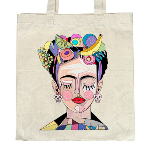 Borsa Shopper Cotone Frida Kahlo
