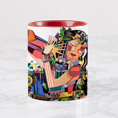 Return ceramic mug: The Goddess Pele