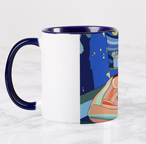 Kiss ceramic mug