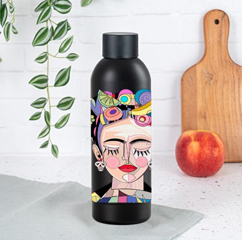 Stainless Steel Bottle 800 ml Frida Kahlo