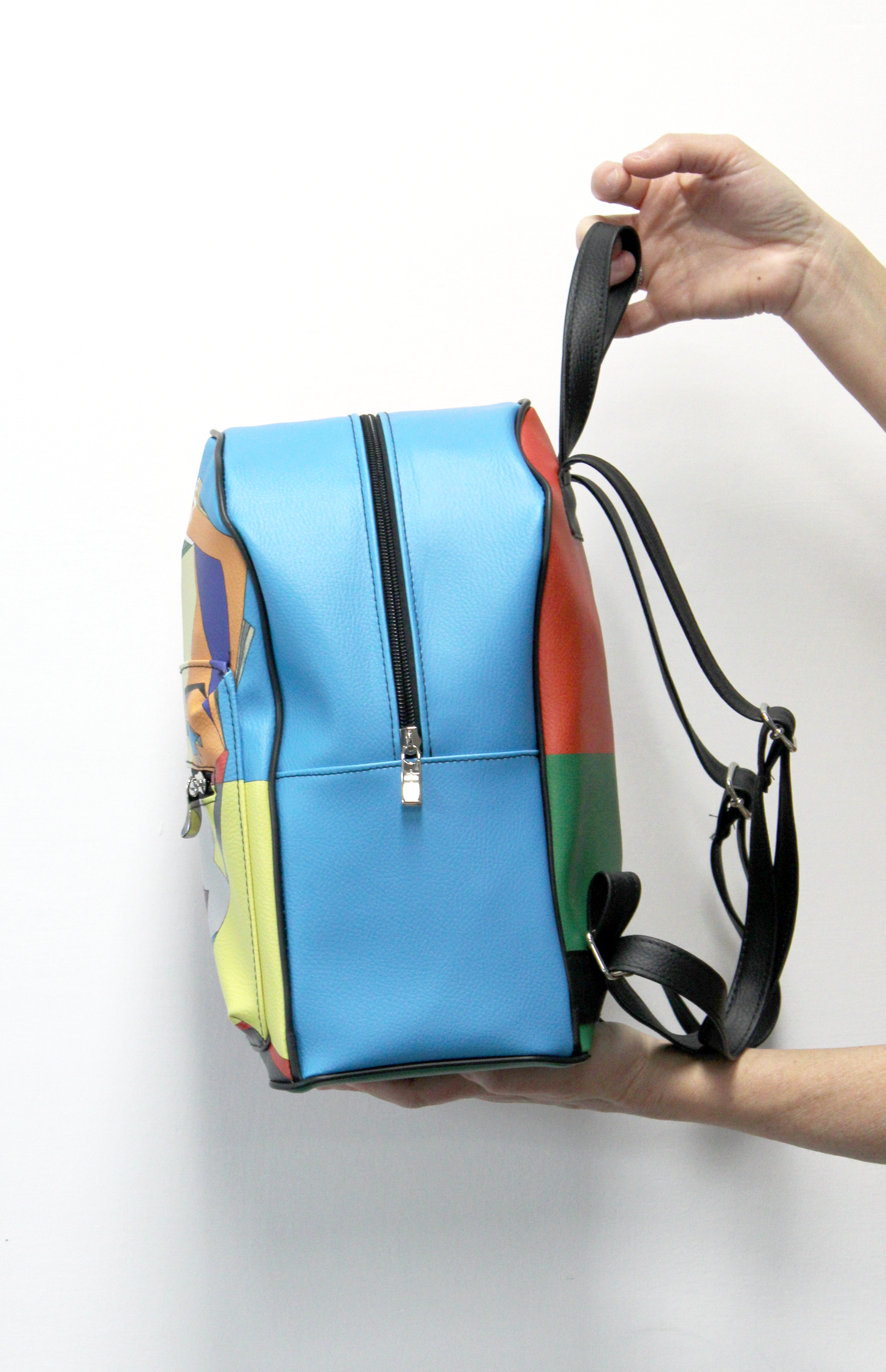 One Vision faux leather backpack